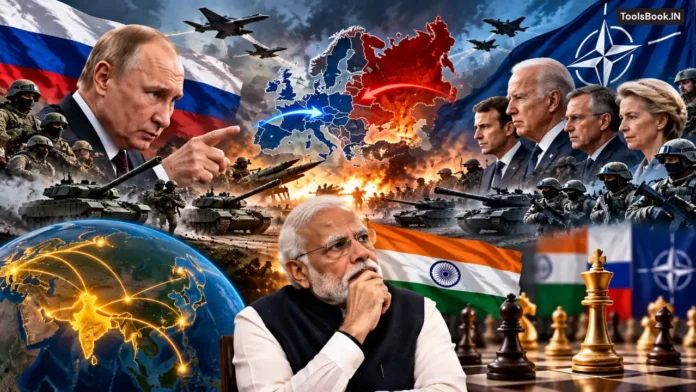 Kaliningrad conflict explained, Europe war economy, India Russia relations impact, UPSC international relations current affairs, Putin warning to NATO in Hindi.